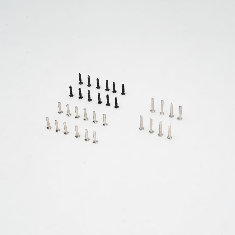 Screw set for 70MM A-10 Thunderbolt V2 model, includes black and silver screws.