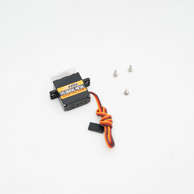 Common Parts - 17g Digital Metal Gear Servo Positive with 330mm Wire For 1400mm Zero