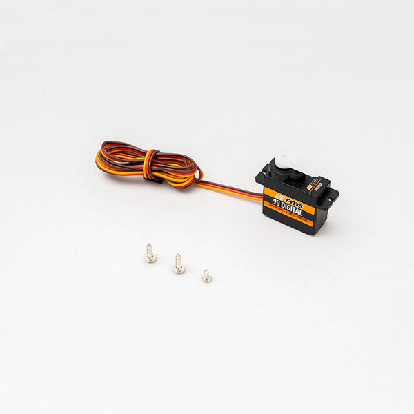 9g digital gear servo with 700mm wire and mounting screws for RC models