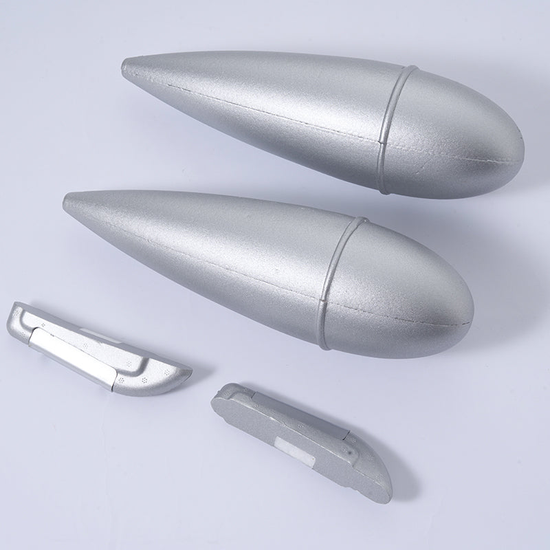 1700mm P-51D Red Tail Oil Tank
