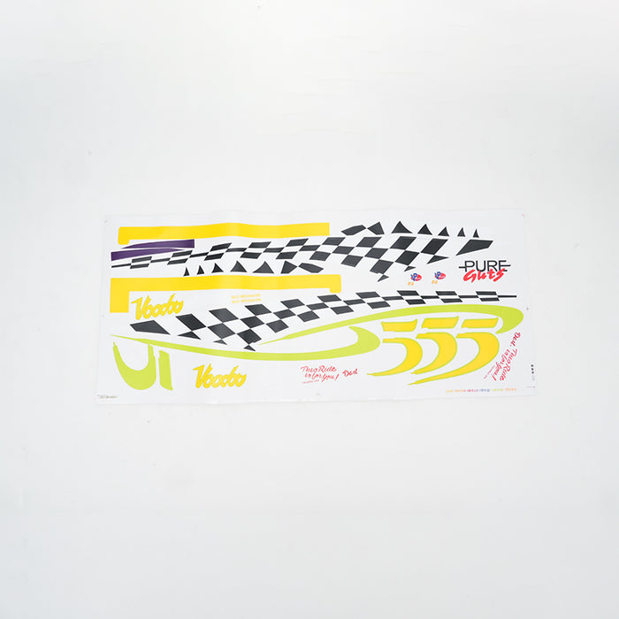 1100mm P-51 Voodoo Decal Sheet