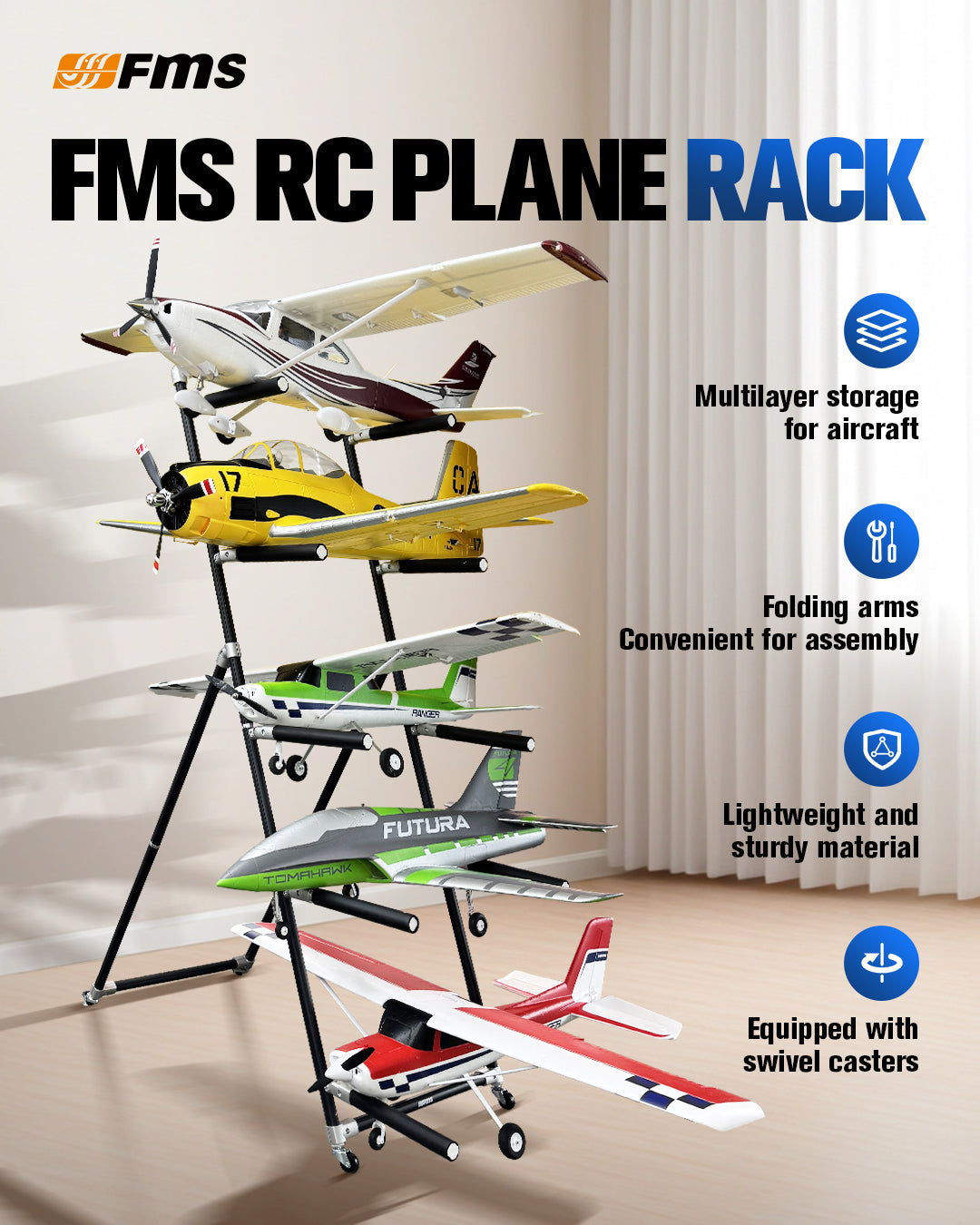 FMS RC Plane Rack