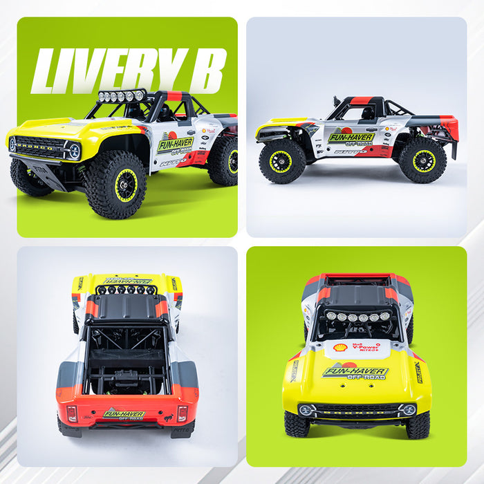 FMS 1:18 FSC18 Ford Bronco RTR EB cepillado/sin escobillas