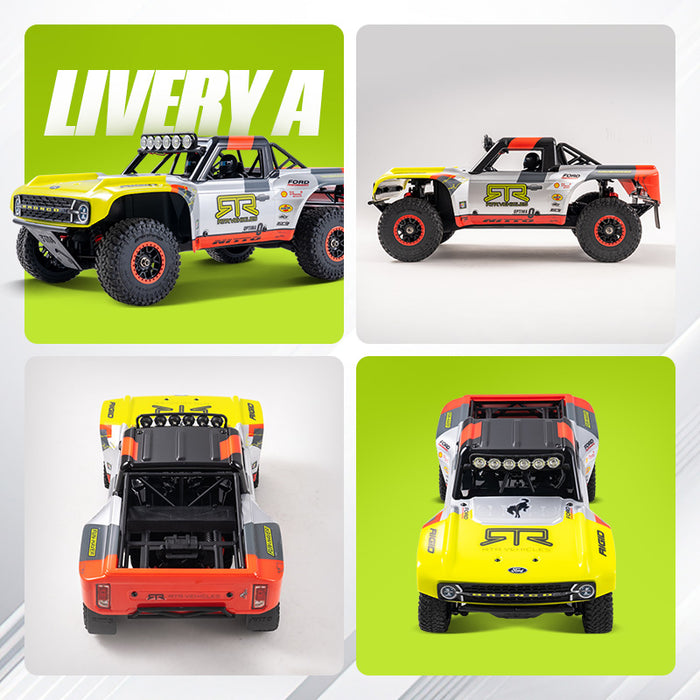 FMS 1:18 FSC18 Ford Bronco RTR EB cepillado/sin escobillas