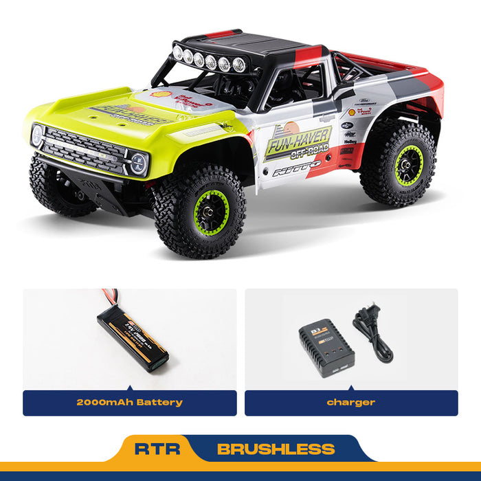 FMS 1:18 FSC18 Ford Bronco RTR EB cepillado/sin escobillas
