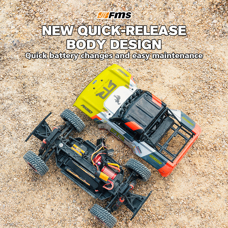 FMS 1:18 FSC18 Ford Bronco RTR EB Brushed/Brushless