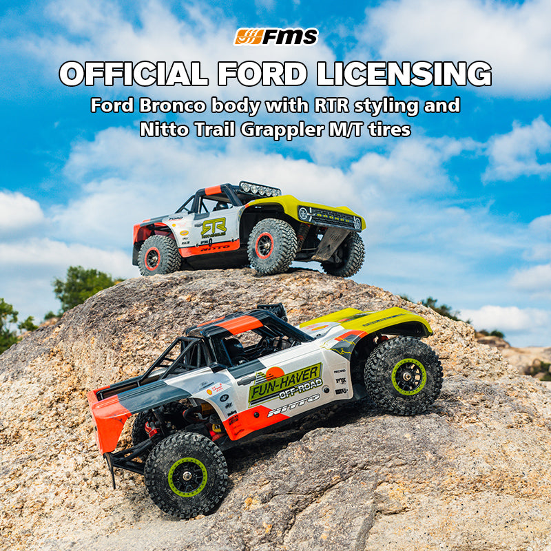 FMS 1:18 FSC18 Ford Bronco RTR EB Brushed/Brushless