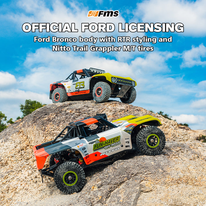 FMS 1:18 FSC18 Ford Bronco RTR EB Brushed/Brushless