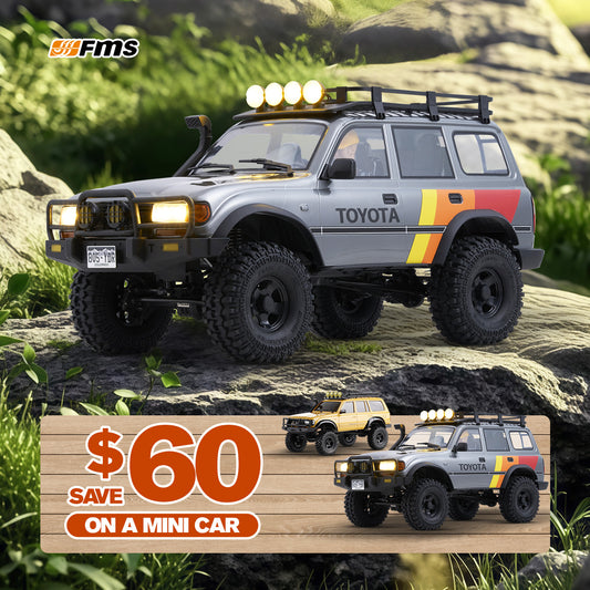 Toyota Land Cruiser 80 RS FMS 1:10 FCX10 LC80 