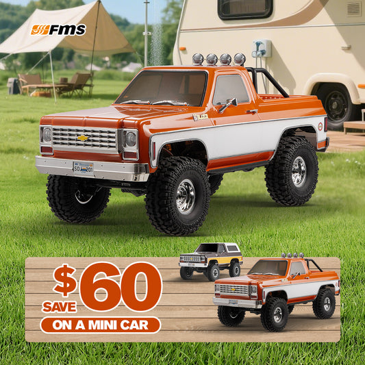 Chevrolet K5 Blazer todoterreno RC Crawler RS a escala 1:10 FCX10