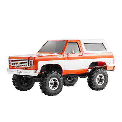 FMS 1:24 FCX24 Chevrolet K5 Blazer RTR orange and white RC truck