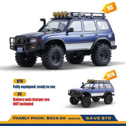 FMS FCX10 PRO Toyota LC80 Family Combo