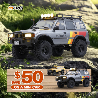 FMS 1:10 FCX10 LC80 Toyota Land Cruiser 80 RS