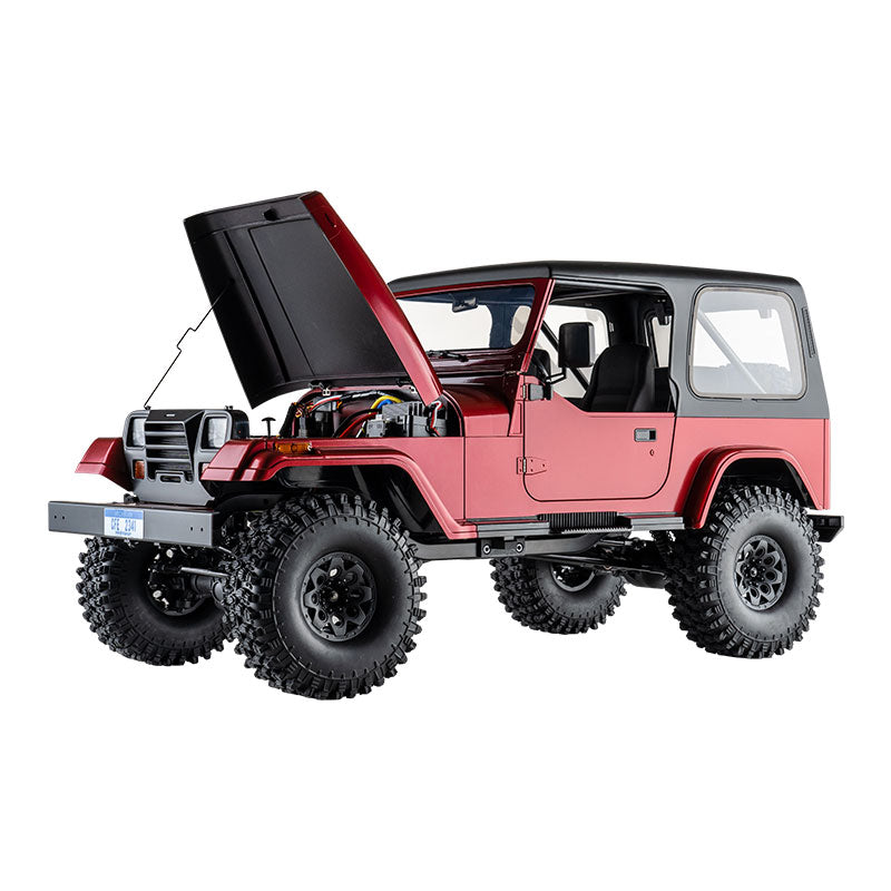 ROCHOBBY 1:10 Mashigan RC Rock Crawler RS Rojo 4x4