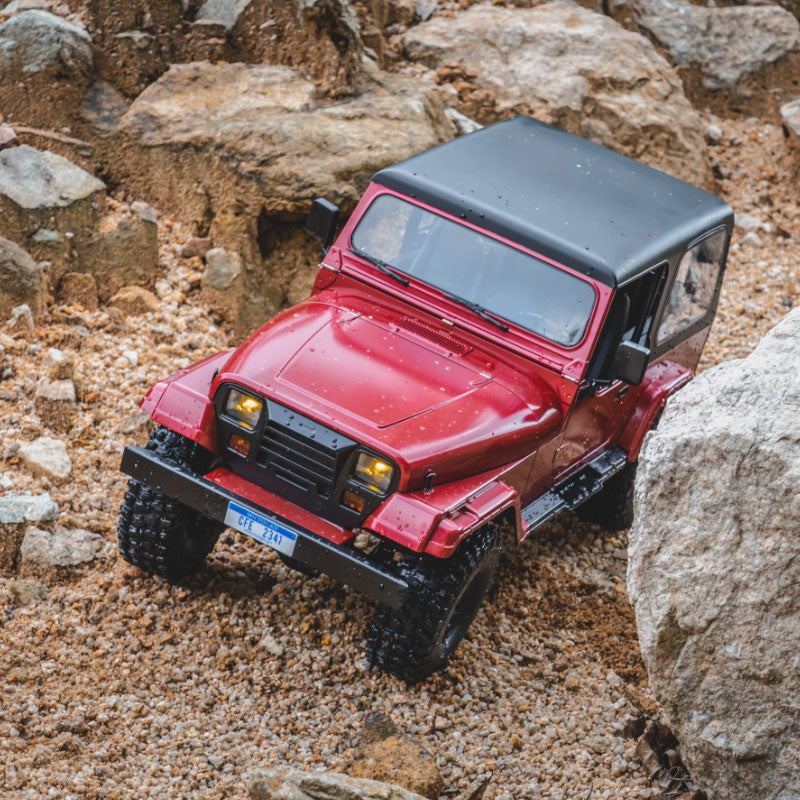 1/10 Mashigan Rock Crawler 4WD Red RS
