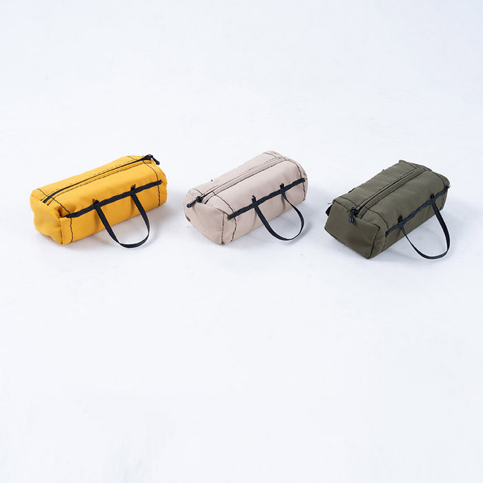 1:10 Luggage Bag (1 Bag Only) (Khaki/Yellow/Green)