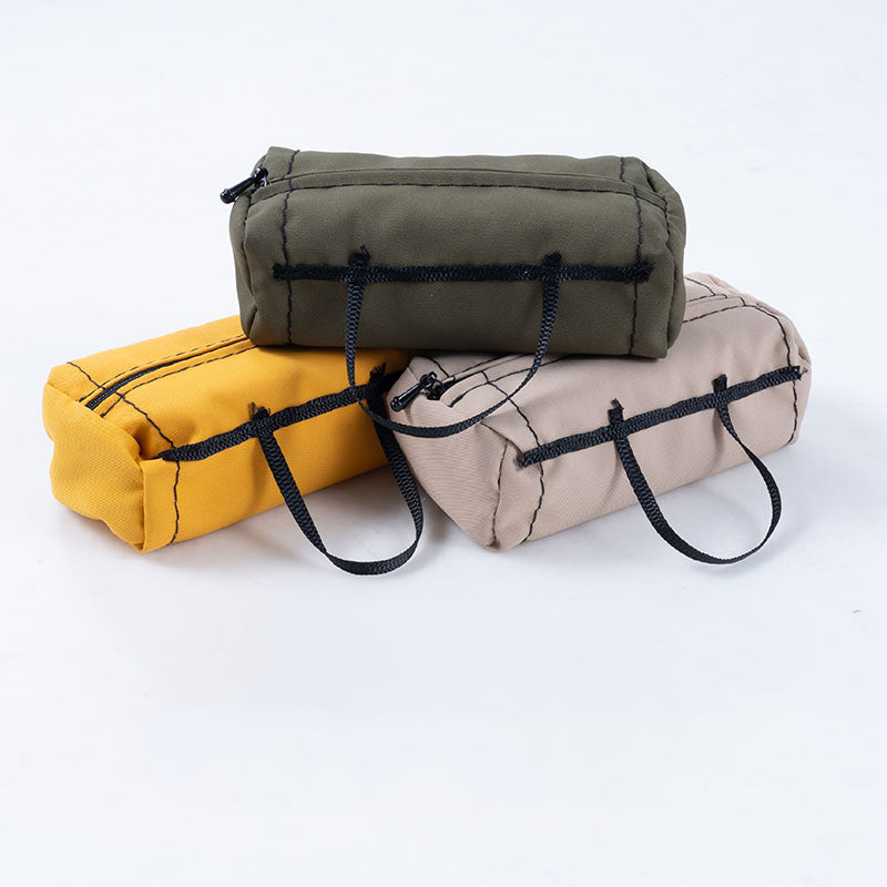 1:10 Luggage Bag (1 Bag Only) (Khaki/Yellow/Green)