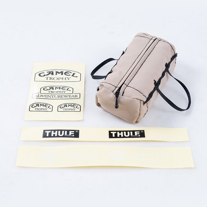1:10 Luggage Bag (1 Bag Only) (Khaki/Yellow/Green)