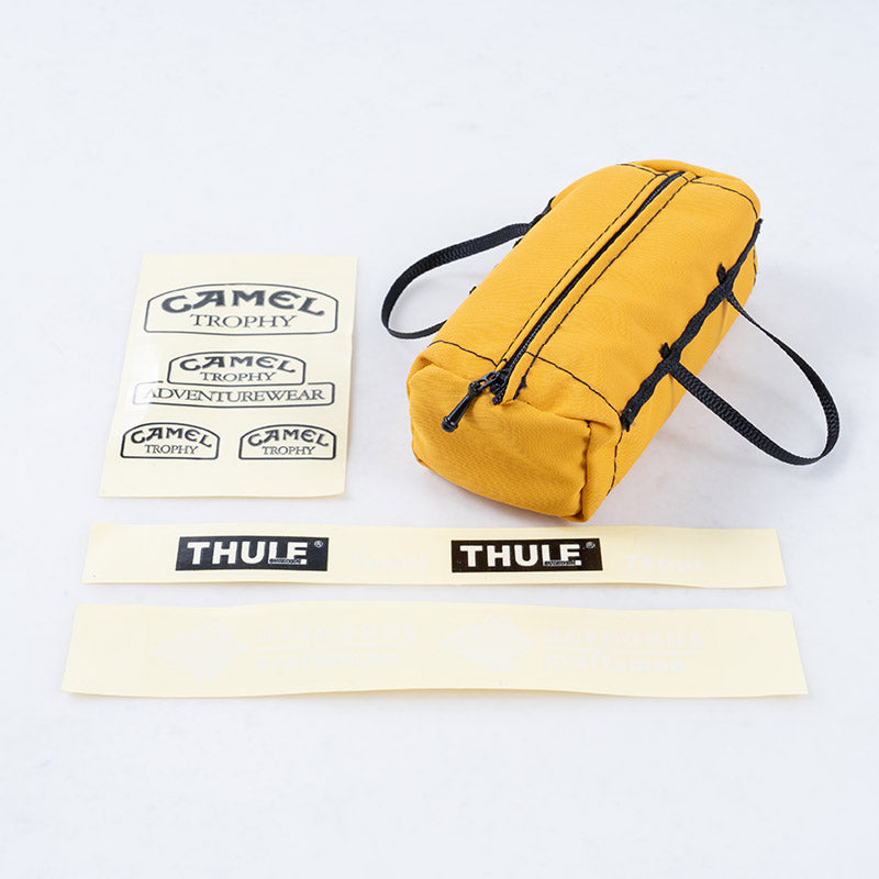 1:10 Luggage Bag (1 Bag Only) (Khaki/Yellow/Green)