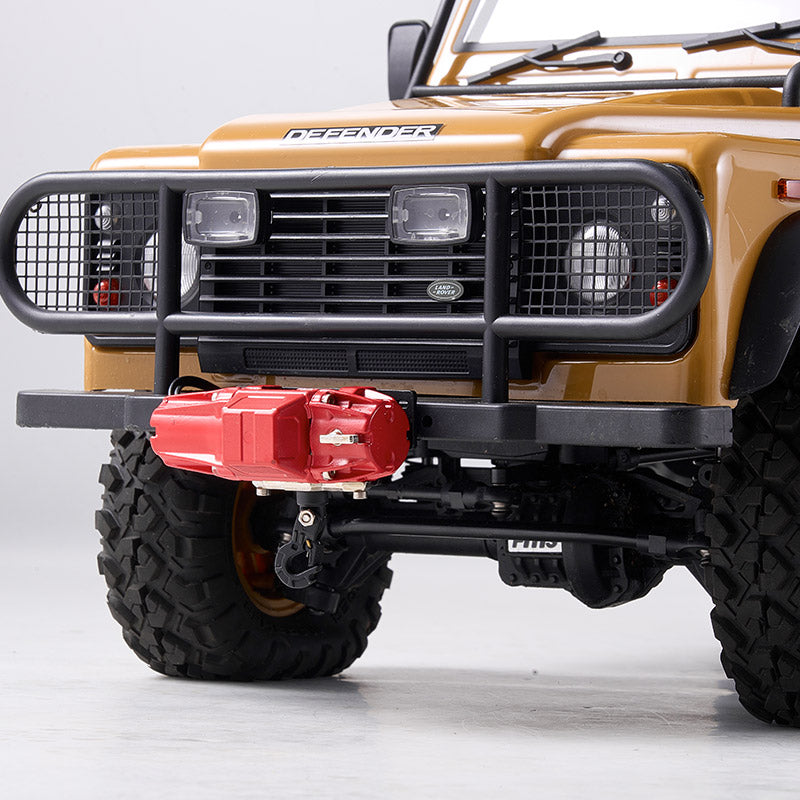 1:10 Single-Power Electric Winch (Red) - Includes Remote Controller and Receiver