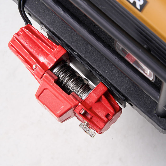 1:10 Single-Power Electric Winch (Red) - Includes Remote Controller and Receiver