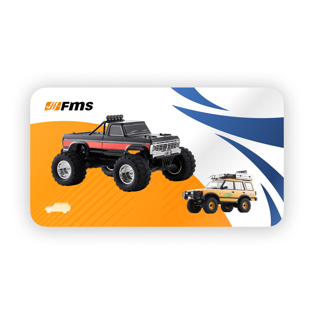 FMS E-Gift Card-RC Cars & Trucks