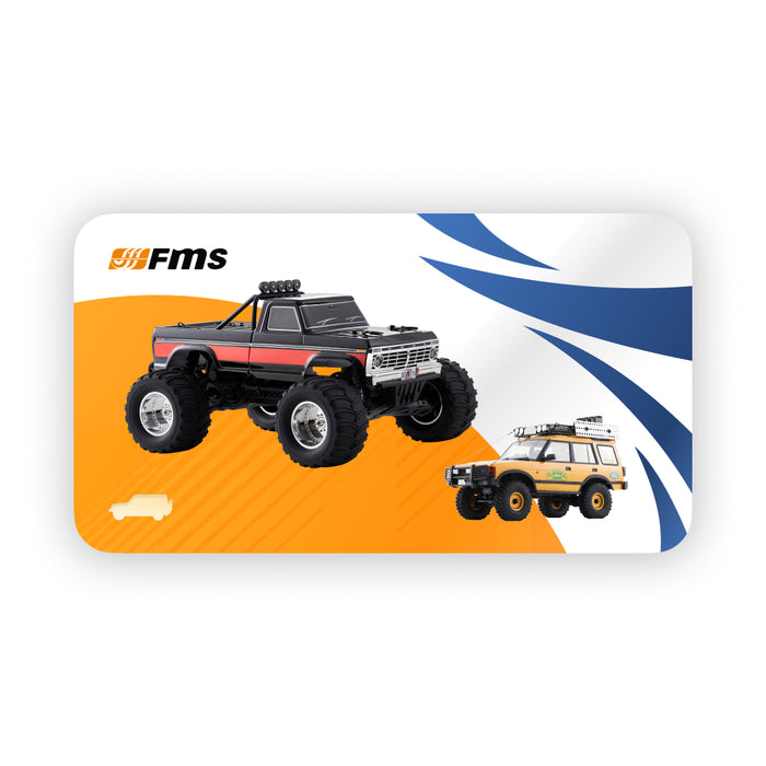 FMS E-Gift Card-RC Cars & Trucks