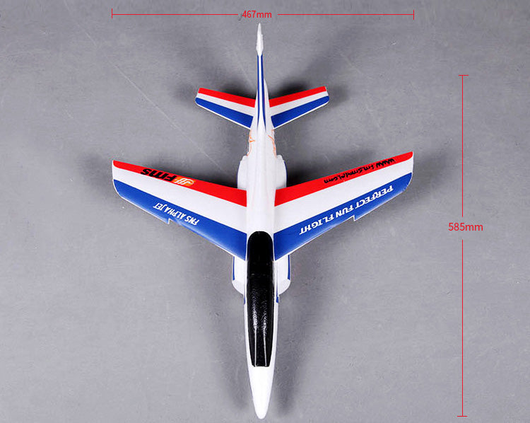 FMS Alpha Hand-Launched Jet Kit