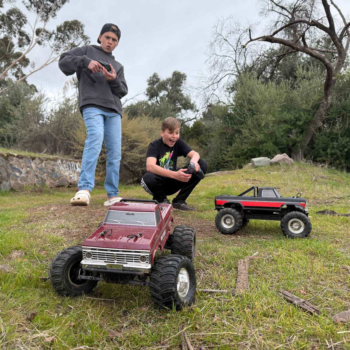 Affordable 1:10 Ford F100 Monster Truck 2WD | 2S LiPo 550 Motor