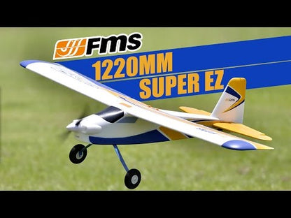 FMS 1220mm Super EZ V4 with Floats & Reflex V3 RTF / PNP