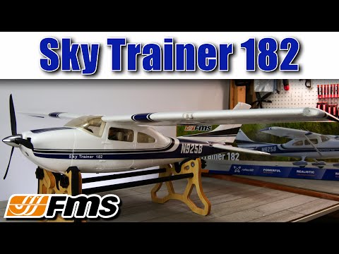 Fms sky trainer 182 on sale rtf 1400mm blue