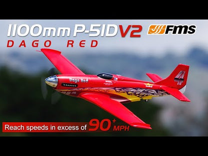 FMS 1100mm P-51 Mustang V2 PNP