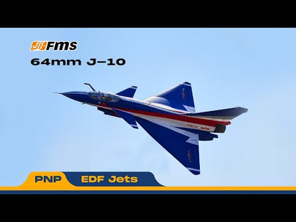 FMS EDF Jet 64mm J-10 with Reflex V3 PNP