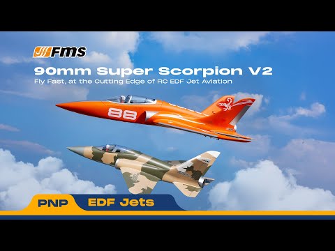 FMS EDF Jet 90mm Super Scorpion V2 PNP