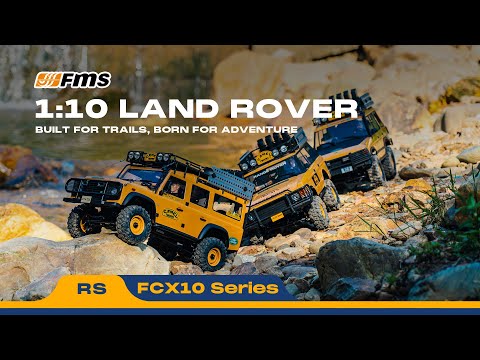1:10 Scale RC Crawler Camel Trophy | FCX10 RS | FMS Hobby