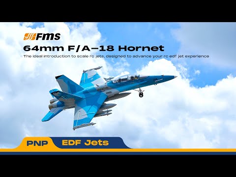 FMS EDF Jet 64mm F/A-18 Hornet PNP