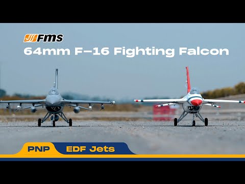 FMS EDF Jet 64mm F-16 Fighting Falcon PNP