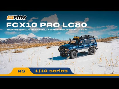 FMS 1:10 FCX10 PRO Brushless Toyota Land Cruiser LC80 RS V2