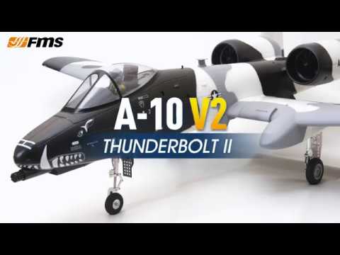 FMS EDF Jet Twin 70mm A‑10 Thunderbolt II V2 PNP