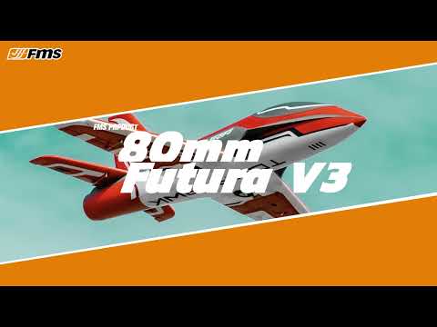 FMS EDF Jet 80mm Futura V3 PNP