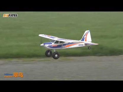 FMS Kingfisher PNP de 1400 mm con Reflex V3, ruedas, flotadores, esquís y flaps