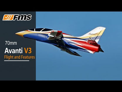 FMS EDF Jet 70mm Avanti V3 PNP