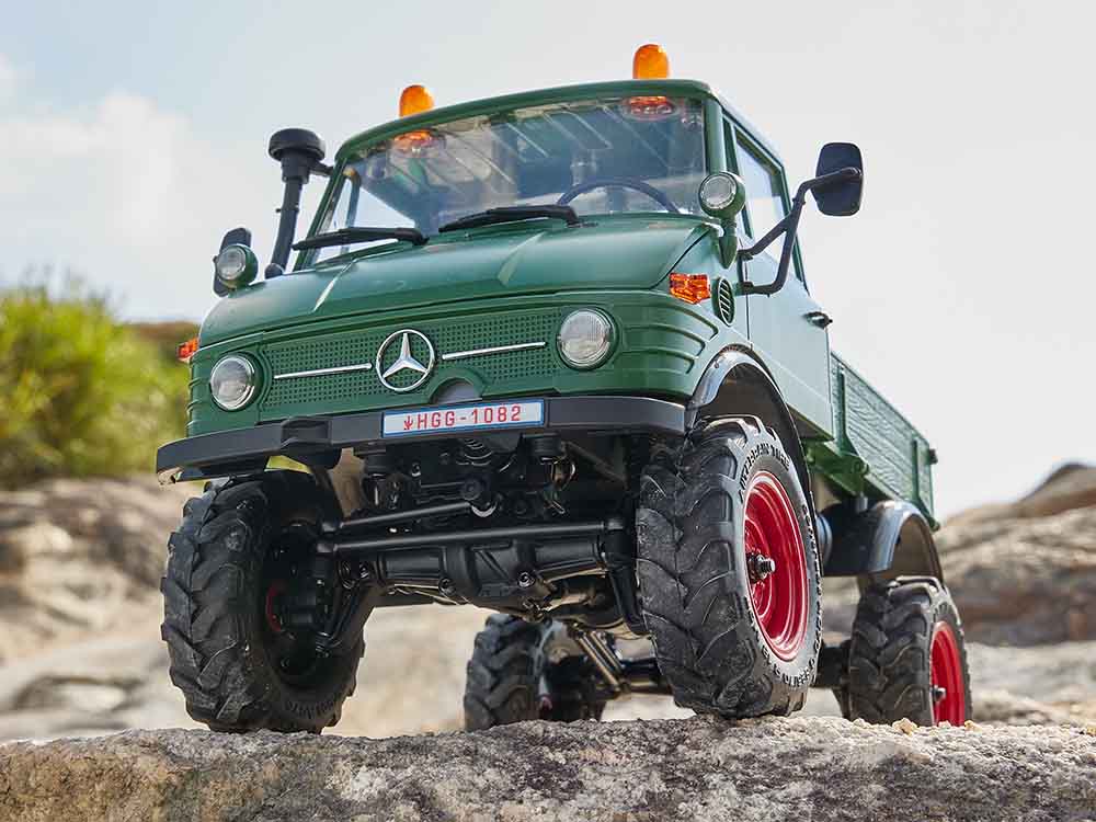 Bruder RC Umimog 4 ruote motrici kit incl motori Bruder RC Umimog 4 ruote motrici kit incl motori