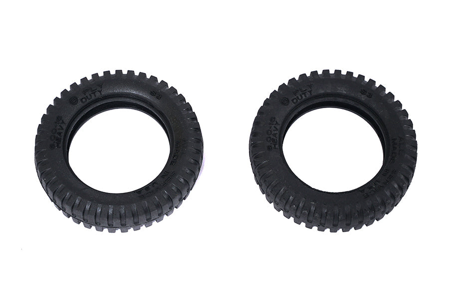 1:12 scale RC model tires with detailed tread pattern