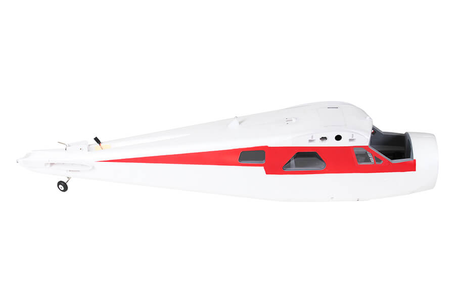 2000mm Beaver V2 RC airplane fuselage in white and red design