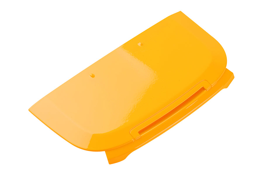 Yellow hood for 1:18 FJ Cruiser RC model with glossy surface