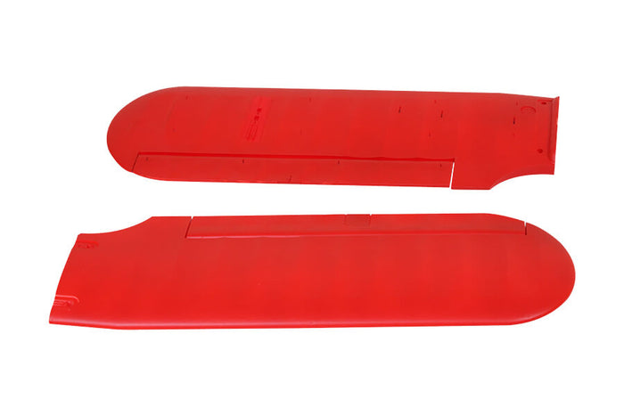 Red wings for Pitts 1400mm V2 RC airplane model.