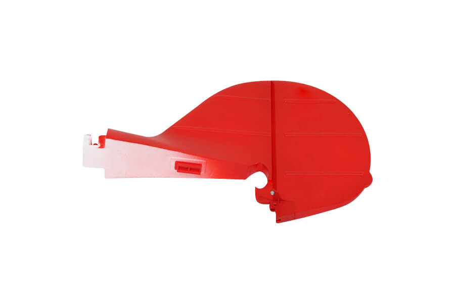 Pitts 1400mm V2 Vertical Stabilizer in red color