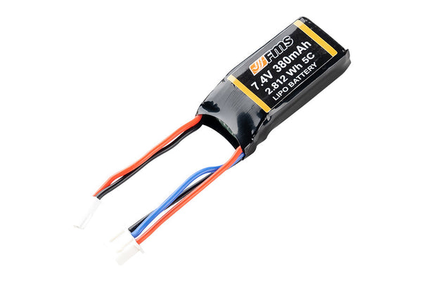 Common Parts - LIPO Battery 2S LIPO 380mAh Without Protective Circuit Modul