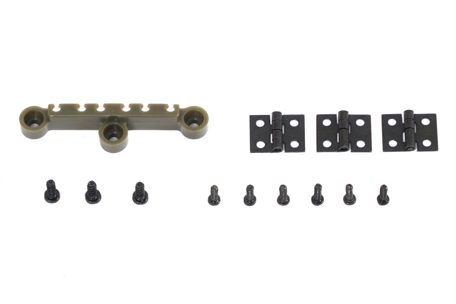 1941 MB Scaler mini hinge set with screws for RC model vehicles.